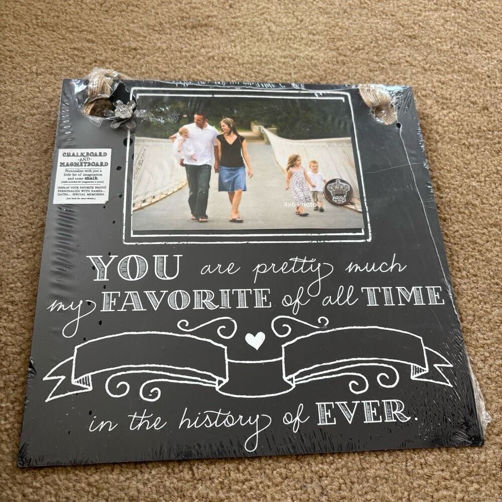 Kindred Hearts Chalkboard Magnet Board Story Board *New*